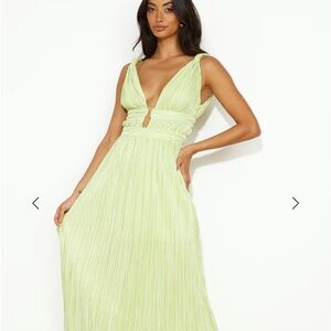 Hello Molly Green Dress
